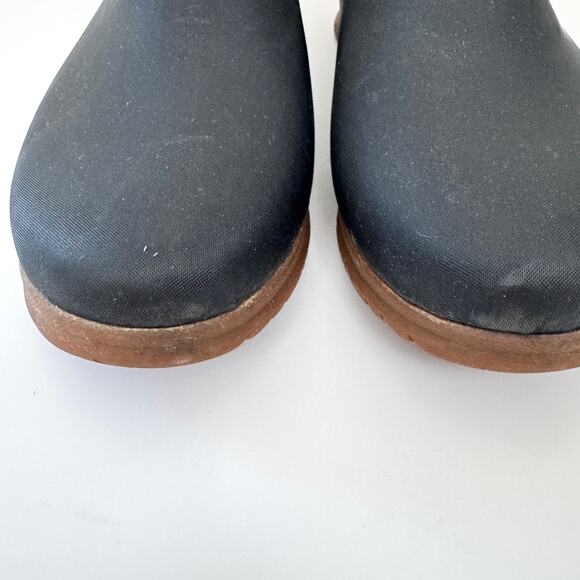 Bogs Womens Sweet Pea Chelsea Boots Size 10 Waterproof Rain Garden Black - Picture 7 of 10